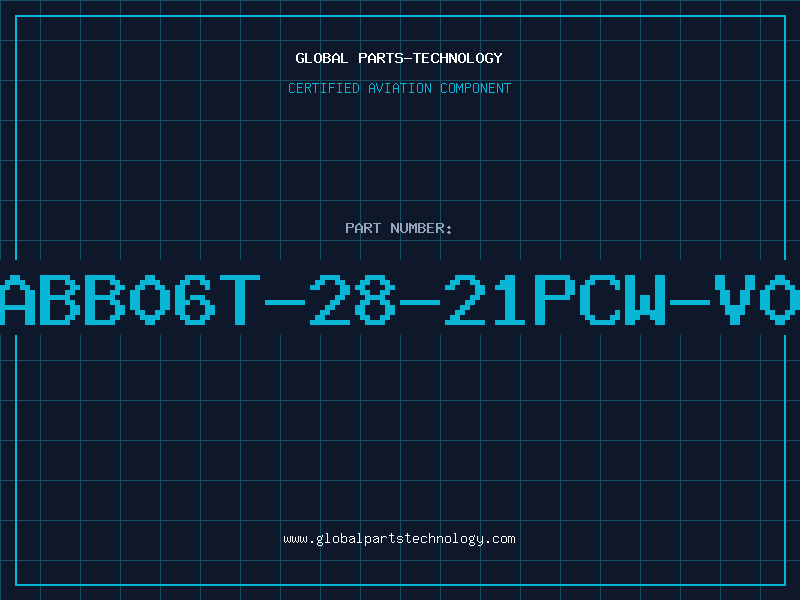 Aviation Part ABB06T-28-21PCW-V0