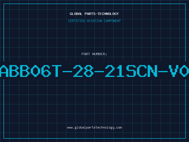 Aviation Part ABB06T-28-21SCN-V0