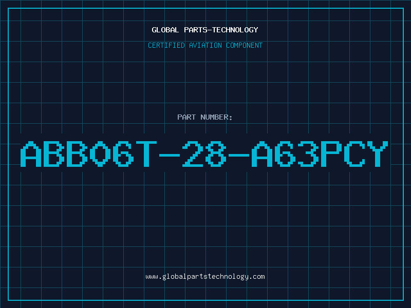 Aviation Part ABB06T-28-A63PCY