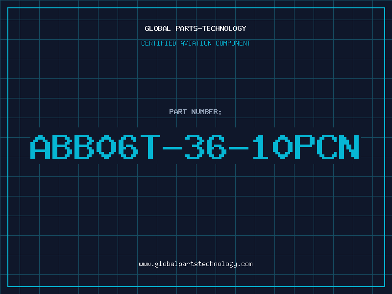 Aviation Part ABB06T-36-10PCN