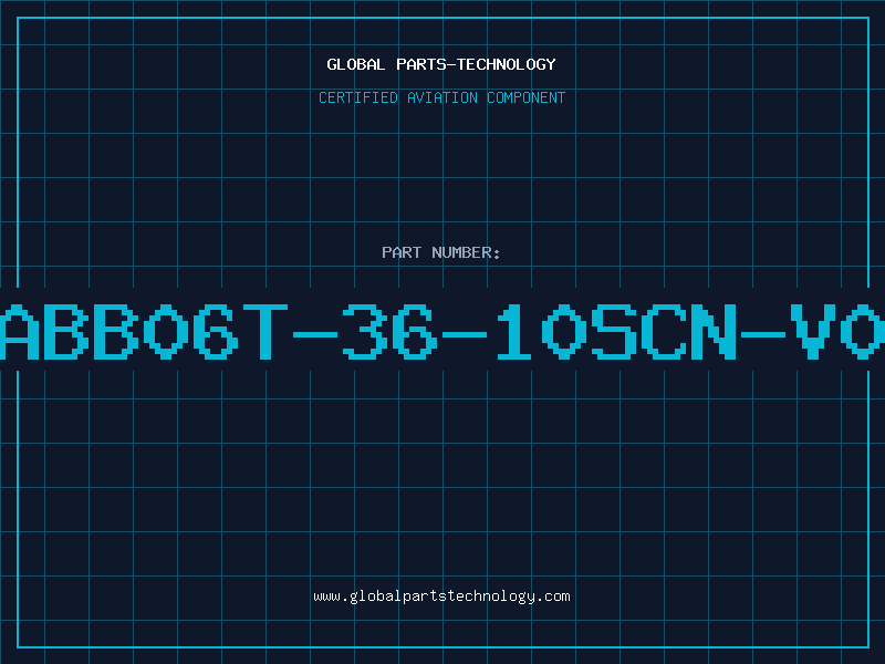 Aviation Part ABB06T-36-10SCN-V0