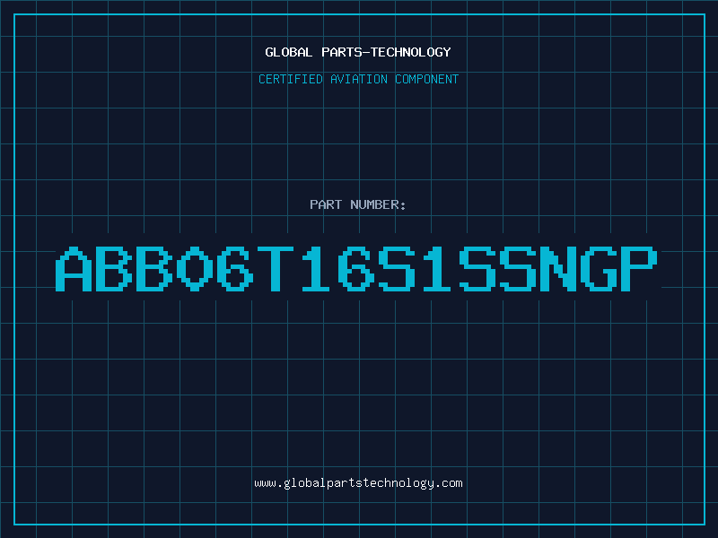 Aviation Part ABB06T16S1SSNGP