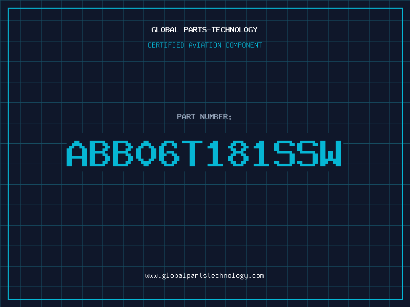 Aviation Part ABB06T181SSW