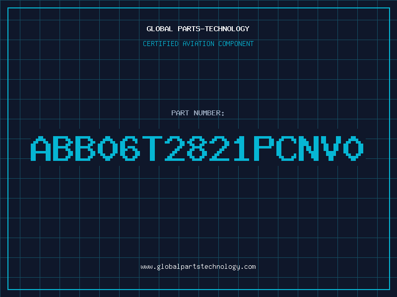 Aviation Part ABB06T2821PCNV0