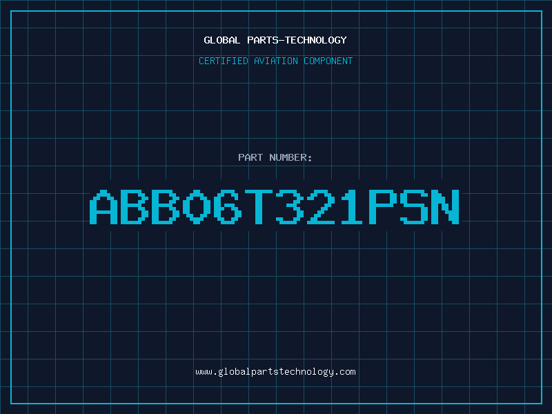 Aviation Part ABB06T321PSN