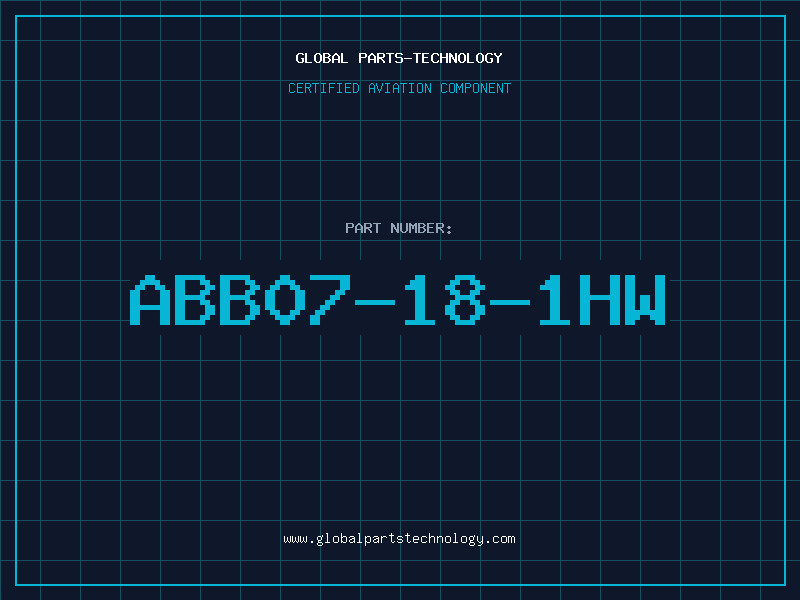 Aviation Part ABB07-18-1HW