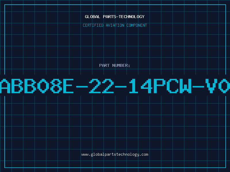 Aviation Part ABB08E-22-14PCW-V0