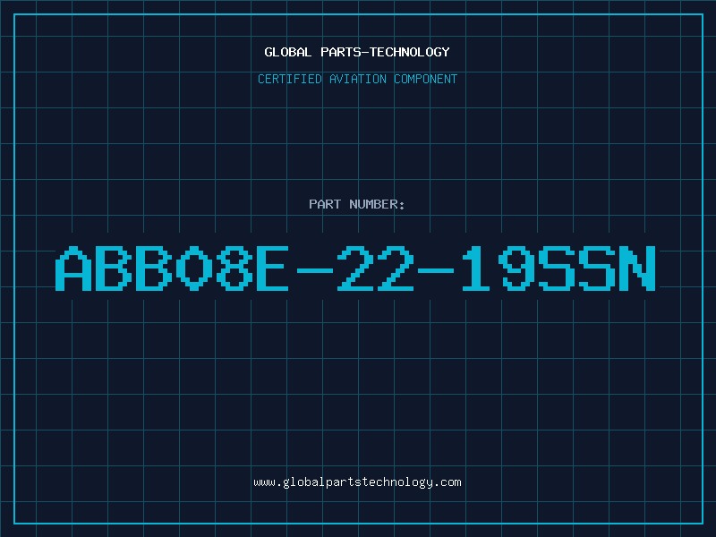 Aviation Part ABB08E-22-19SSN
