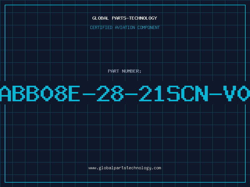 Aviation Part ABB08E-28-21SCN-V0