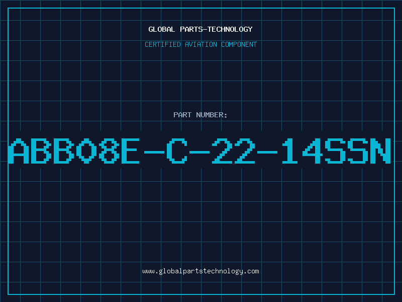 Aviation Part ABB08E-C-22-14SSN