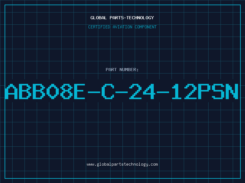 Aviation Part ABB08E-C-24-12PSN