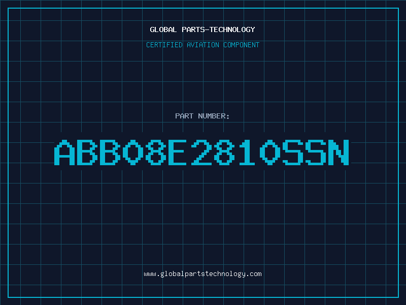 Aviation Part ABB08E2810SSN