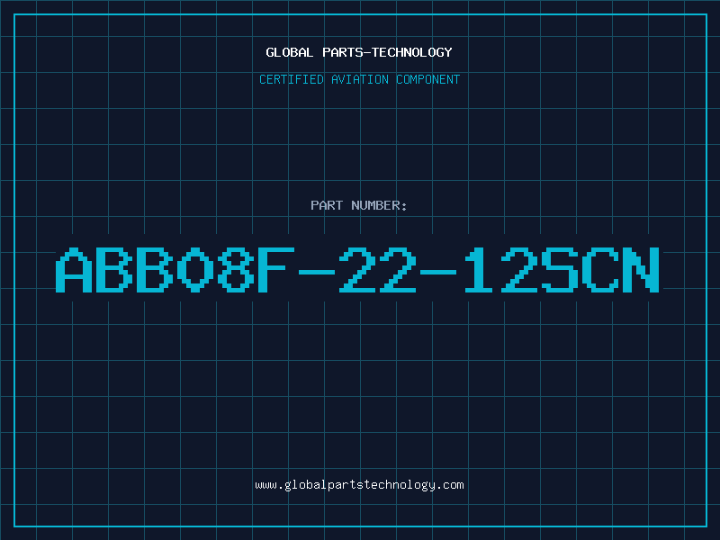 Aviation Part ABB08F-22-12SCN