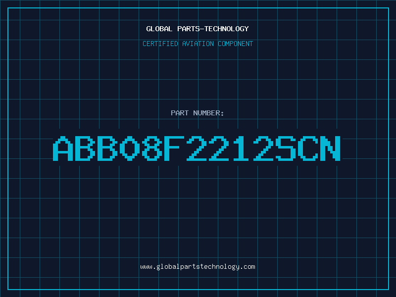 Aviation Part ABB08F2212SCN