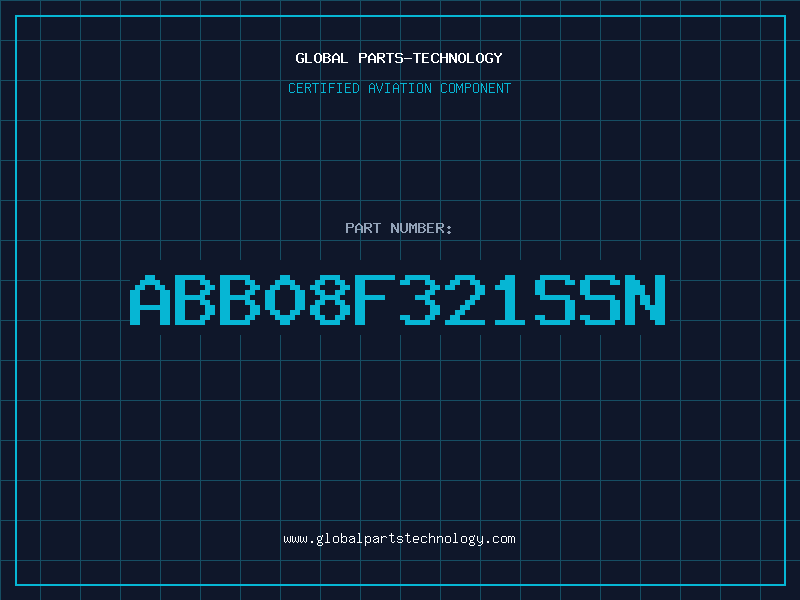 Aviation Part ABB08F321SSN