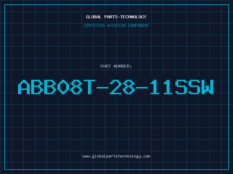 Aviation Part ABB08T-28-11SSW