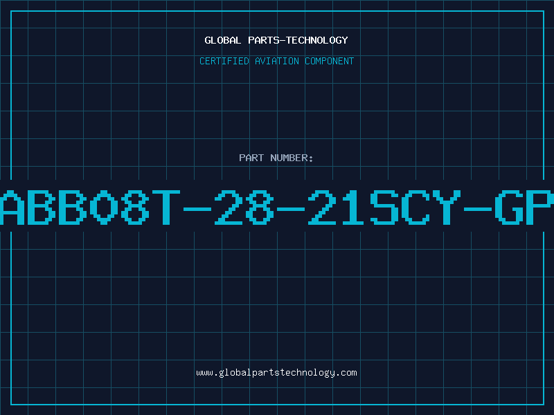 Aviation Part ABB08T-28-21SCY-GP