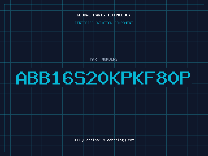 Aviation Part ABB16S20KPKF80P