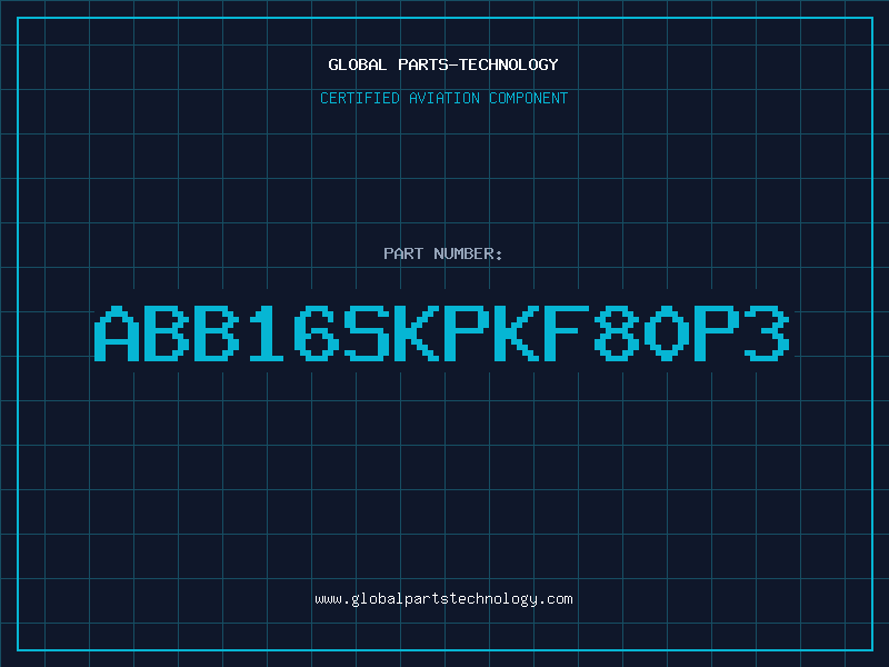 Aviation Part ABB16SKPKF80P3