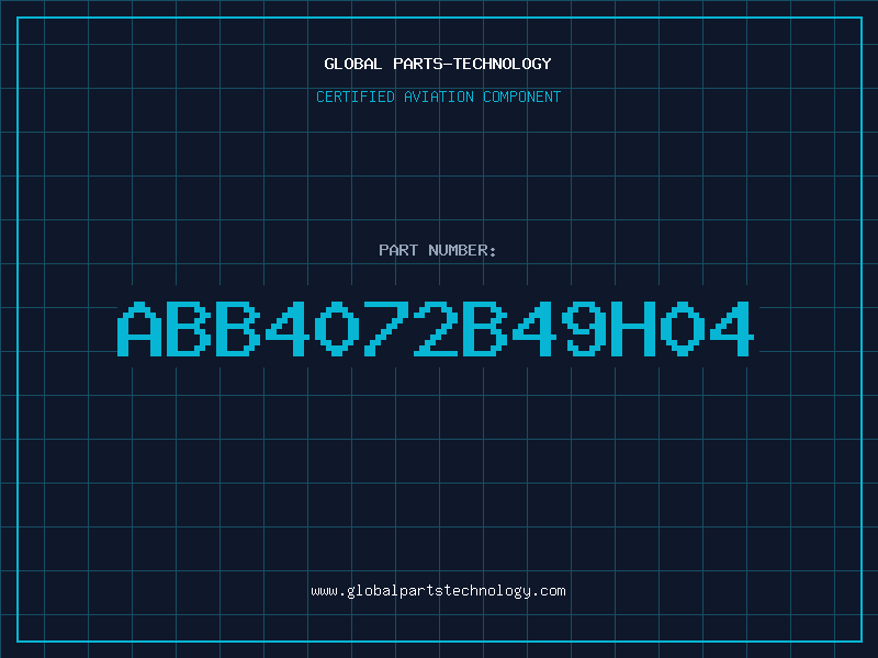 Aviation Part ABB4072B49H04
