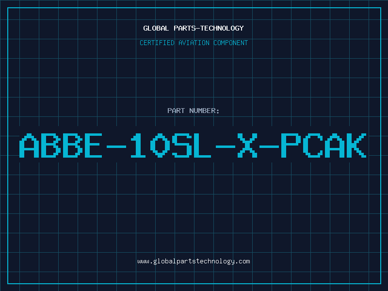 Aviation Part ABBE-10SL-X-PCAK