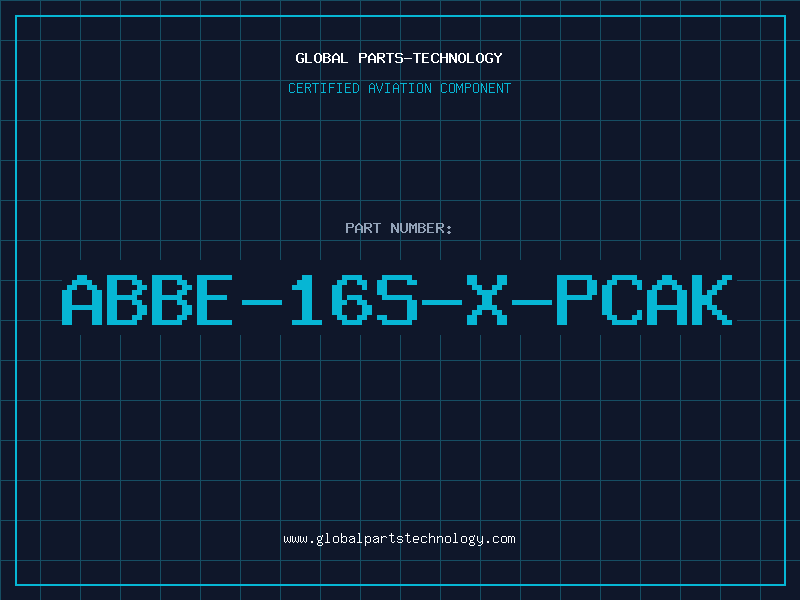 Aviation Part ABBE-16S-X-PCAK