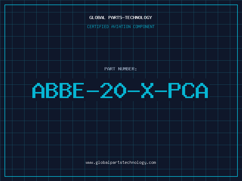 Aviation Part ABBE-20-X-PCA