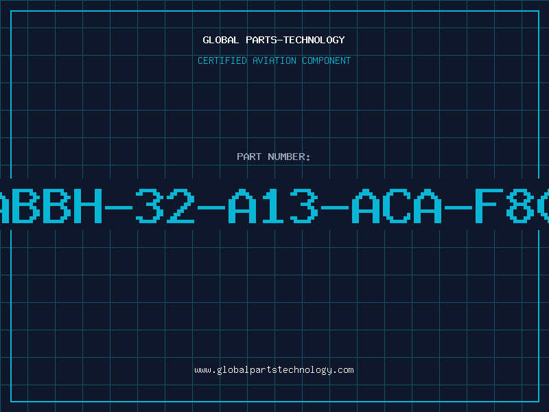 Aviation Part ABBH-32-A13-ACA-F80