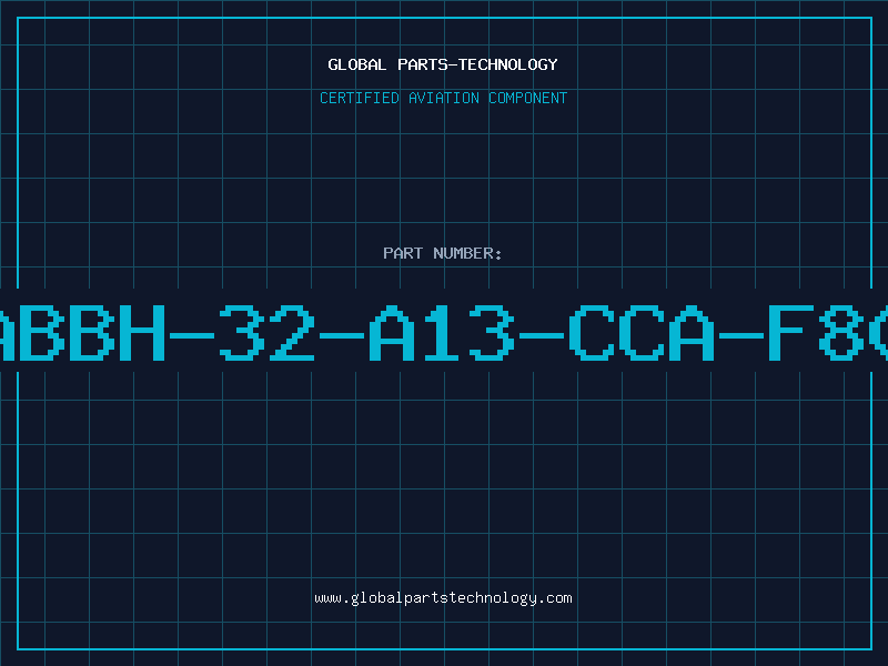 Aviation Part ABBH-32-A13-CCA-F80
