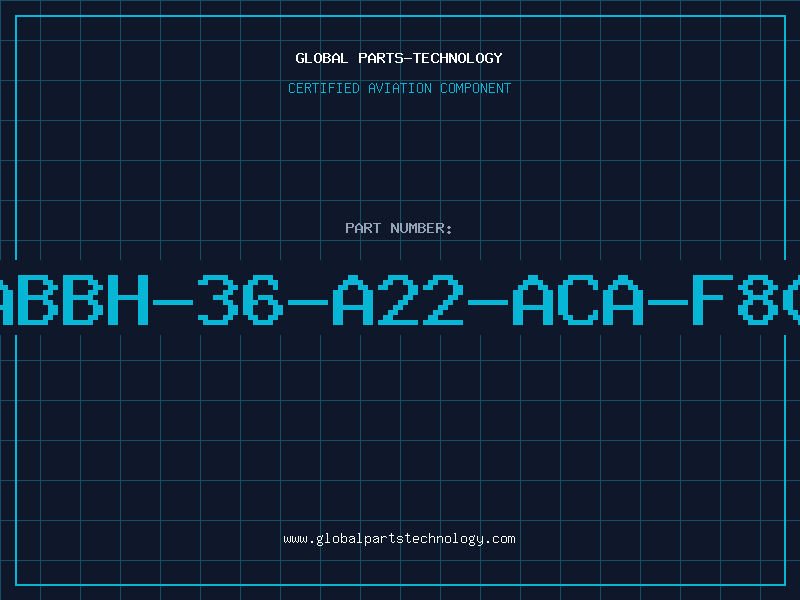 Aviation Part ABBH-36-A22-ACA-F80