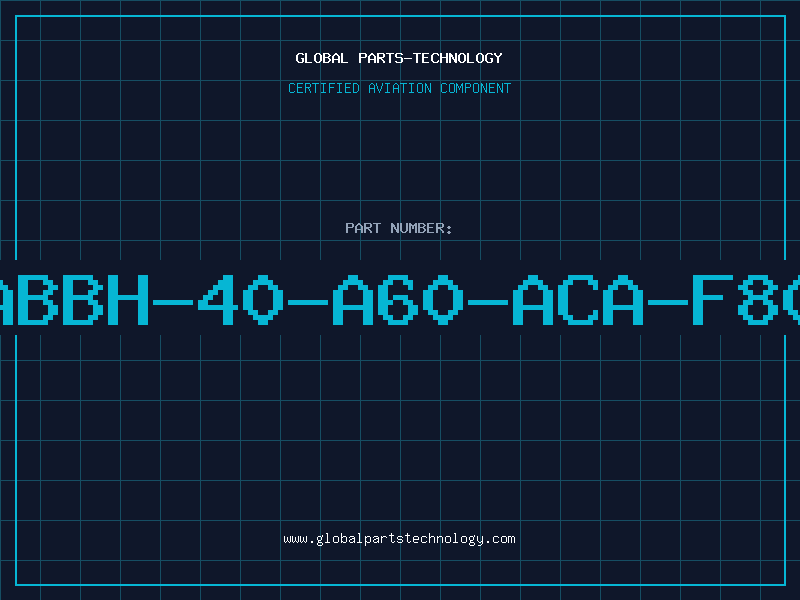 Aviation Part ABBH-40-A60-ACA-F80