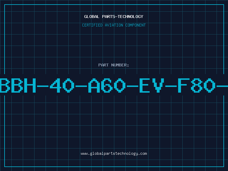 Aviation Part ABBH-40-A60-EV-F80-M