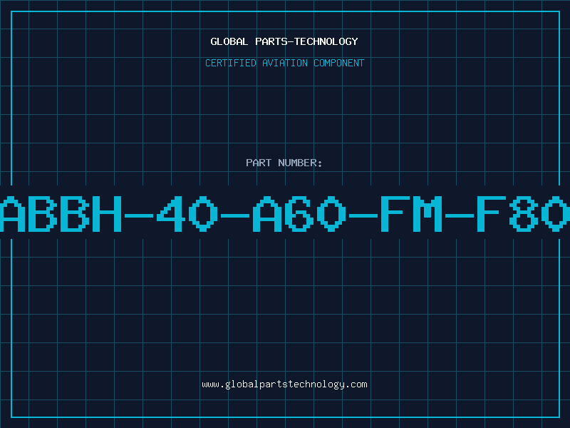 Aviation Part ABBH-40-A60-FM-F80
