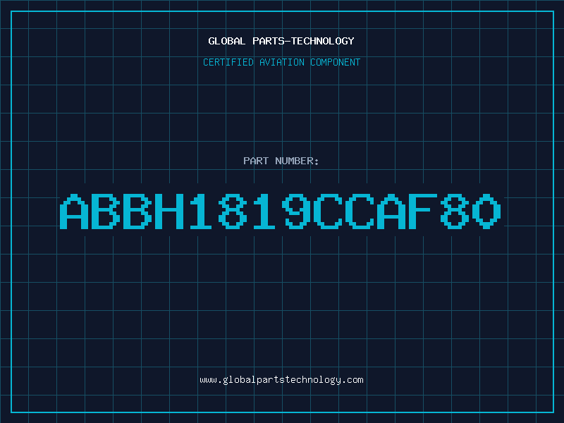 Aviation Part ABBH1819CCAF80