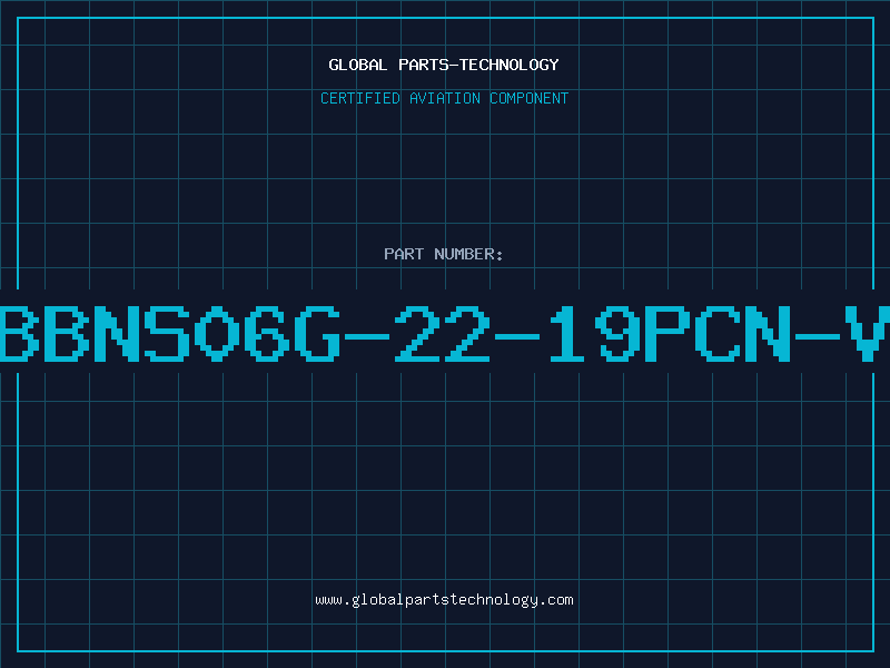 Aviation Part ABBNS06G-22-19PCN-V0