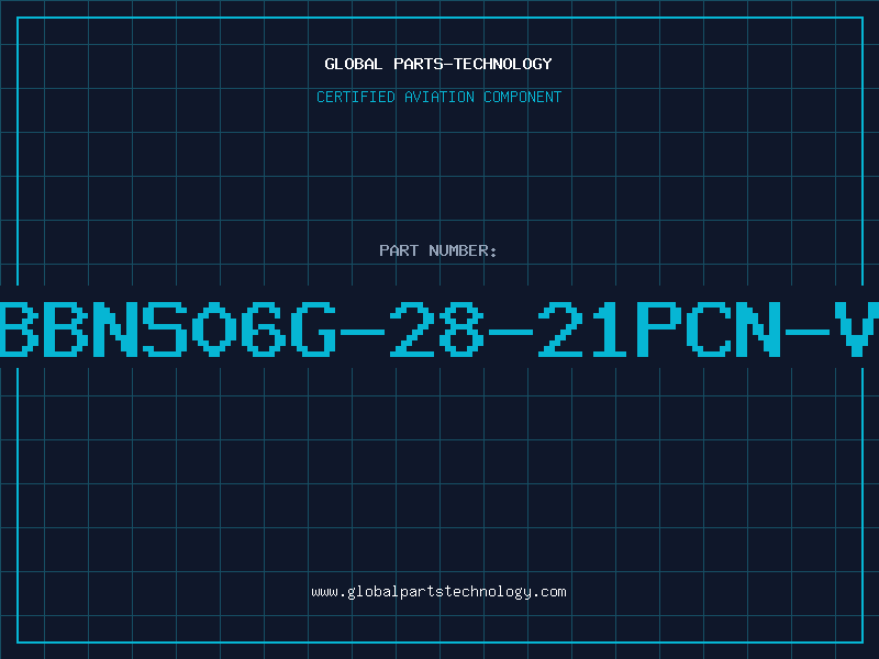Aviation Part ABBNS06G-28-21PCN-V0