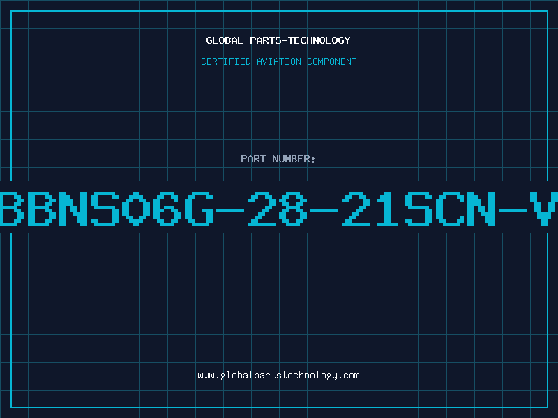 Aviation Part ABBNS06G-28-21SCN-V0