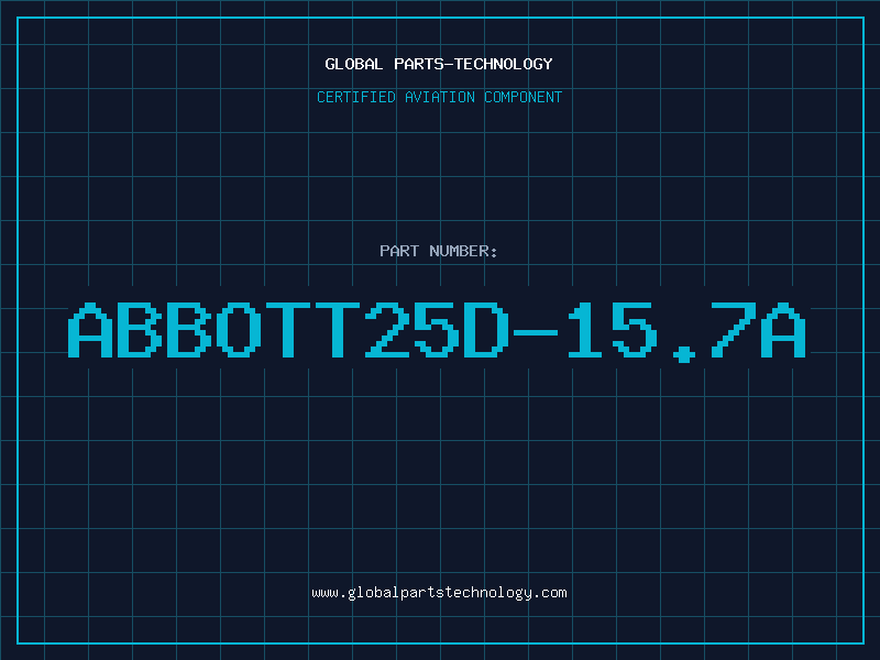 Aviation Part ABBOTT25D-15.7A