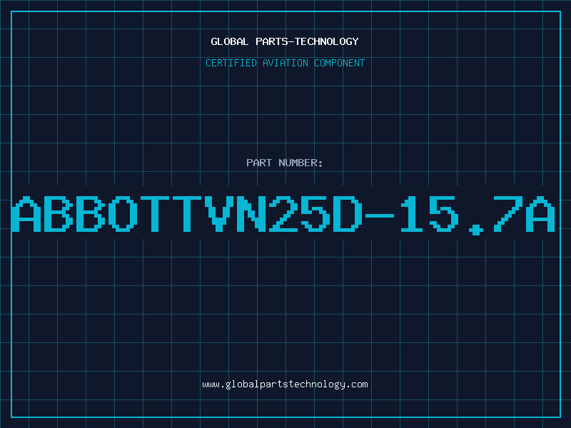 Aviation Part ABBOTTVN25D-15.7A