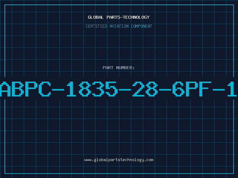 Aviation Part ABPC-1835-28-6PF-1