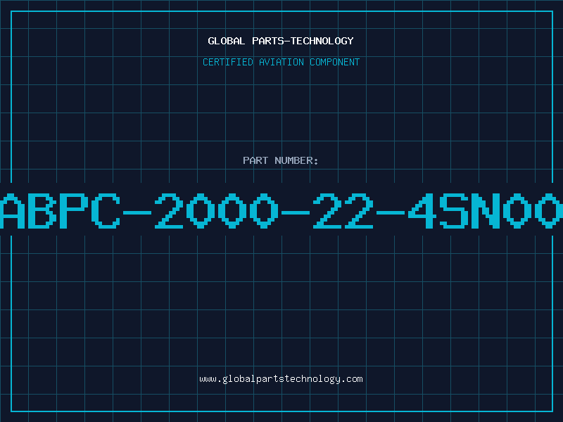 Aviation Part ABPC-2000-22-4SN00