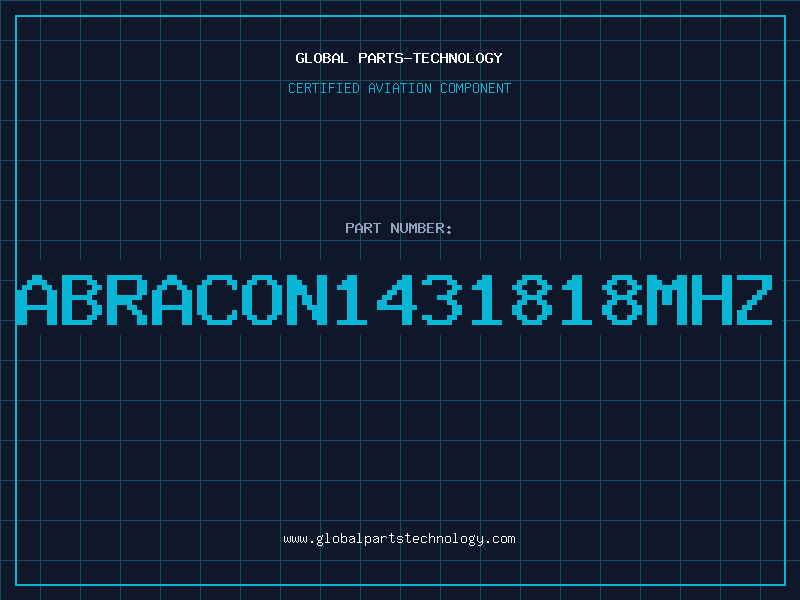 Aviation Part ABRACON1431818MHZ