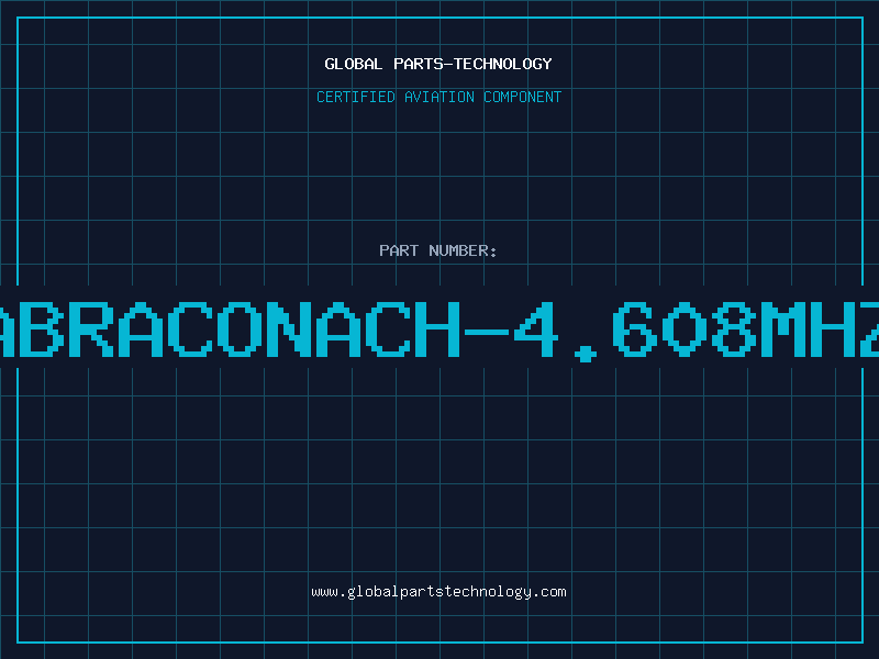Aviation Part ABRACONACH-4.608MHZ