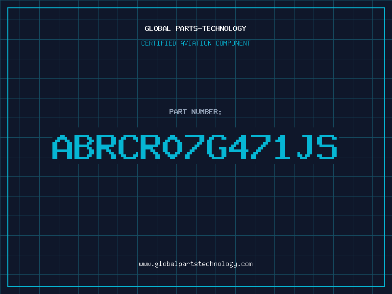 Aviation Part ABRCR07G471JS