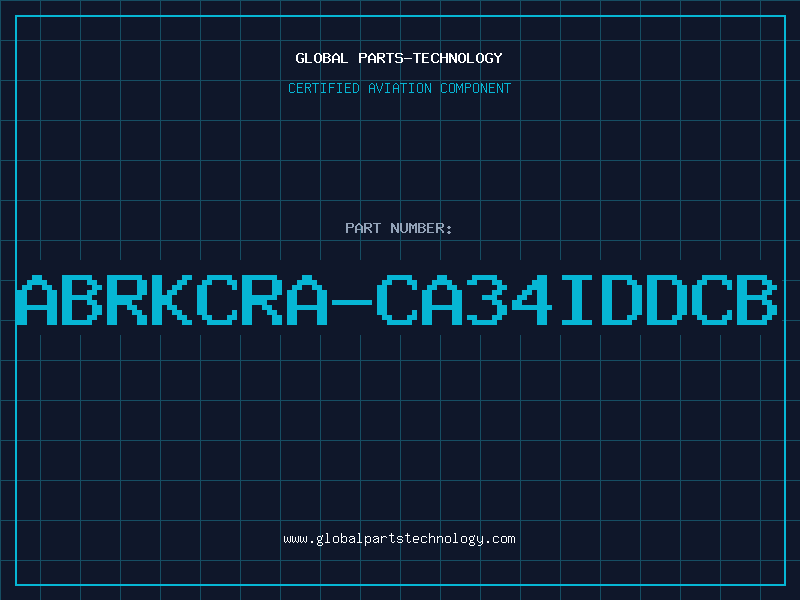 Aviation Part ABRKCRA-CA34IDDCB