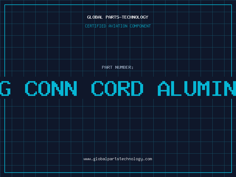 Aviation Part AC PLUG CONN CORD ALUMINUM 3 D