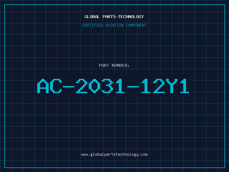 Aviation Part AC-2031-12Y1