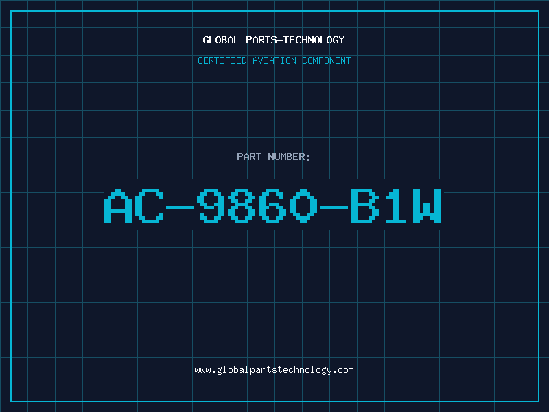 Aviation Part AC-9860-B1W