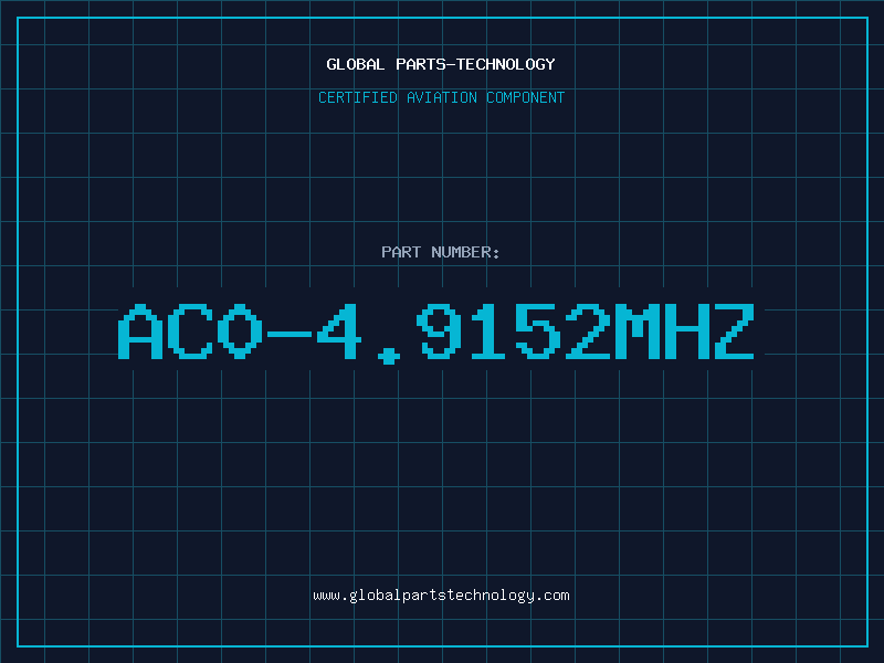 Aviation Part AC0-4.9152MHZ