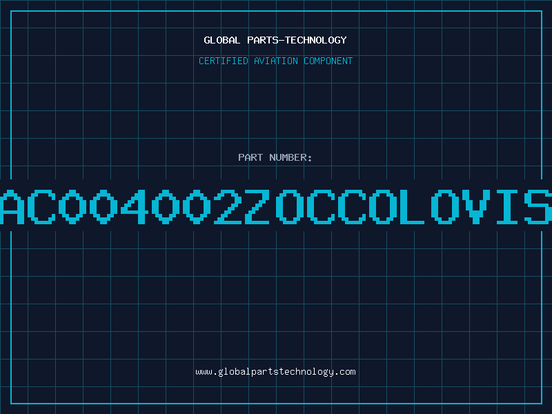 Aviation Part AC004002ZOCCOLOVIS